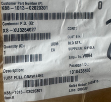 Load image into Gallery viewer, K88-1013-02020301 Dynacraft Fuel Draw Line
