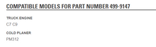Load image into Gallery viewer, 499-9147 Caterpillar Gasket Kit
