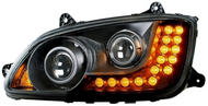 Projection Headlight Left Side T660/T440/T470 pn# 31160